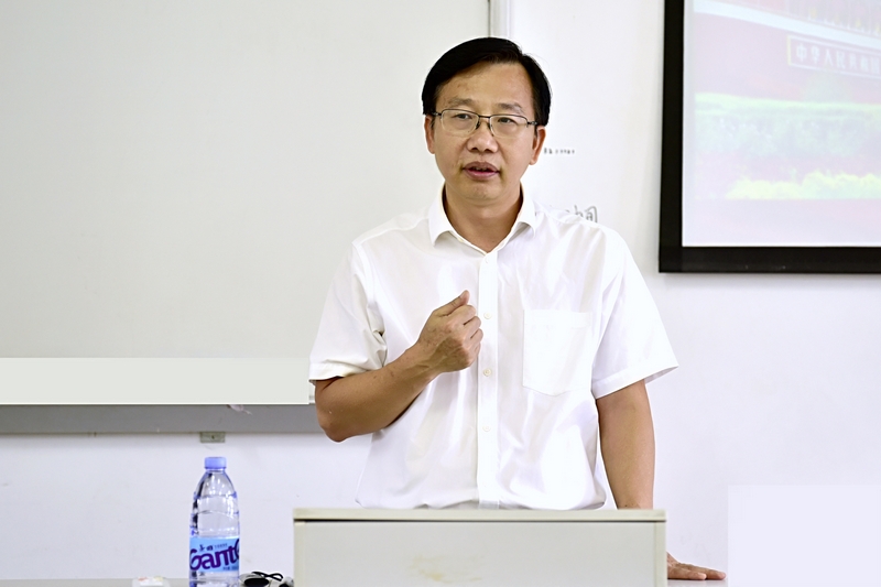我校黨委書記詹少斌宣講省第八次黨代會精神