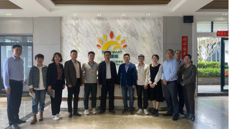 我校副校長何錦旭帶隊走訪海南旺佳旺商貿有限公司