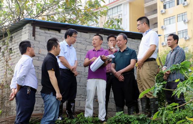 我校領導調研指導數據中心建設和擴建校區建設工作