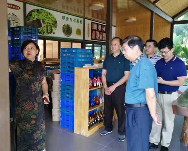 省教育廳副廳長黎岳南一行赴我校定點幫扶村調研