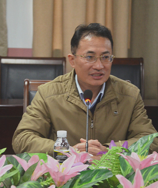省考試局局長王賢一行慰問我院離退休老同志和困難黨員及教職工